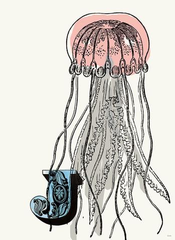 Chapman Alphabet Prints- J Jellyfish