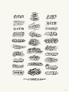 Gravestone Rubbings Collection