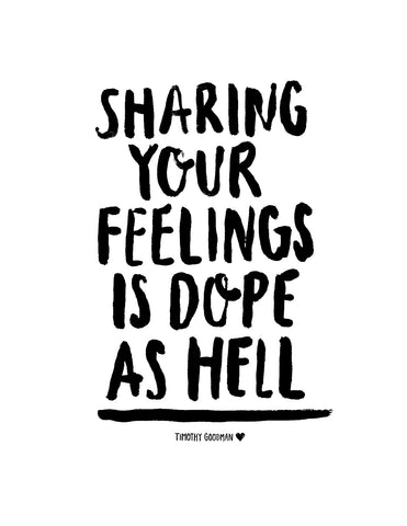 Sharing Your Feelings
