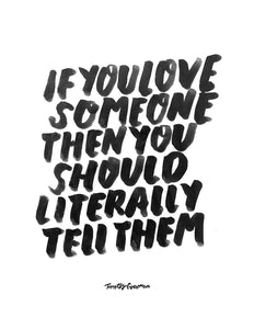 If You Love Someone