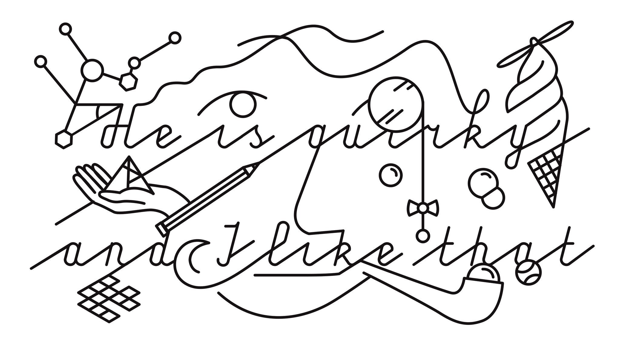 He Is Quirky And I Like That By Verena Michelitsch