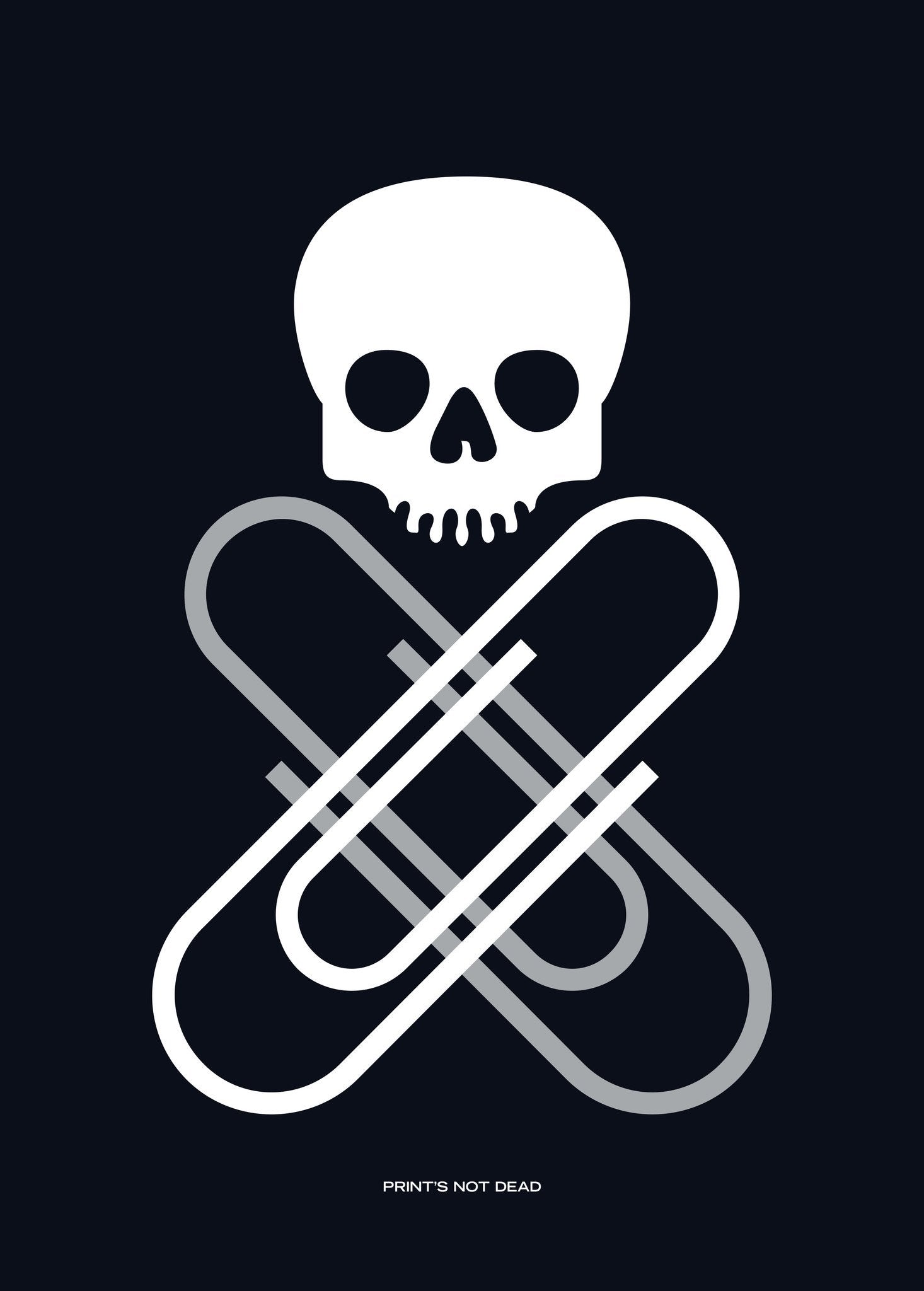 Print's Not Dead Black)