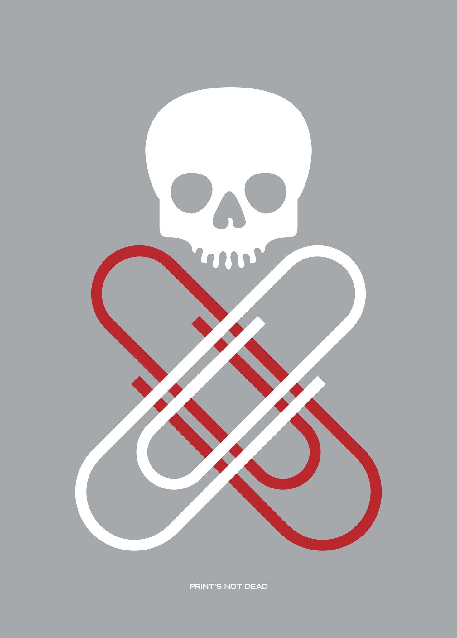 Print's Not Dead (Grey)