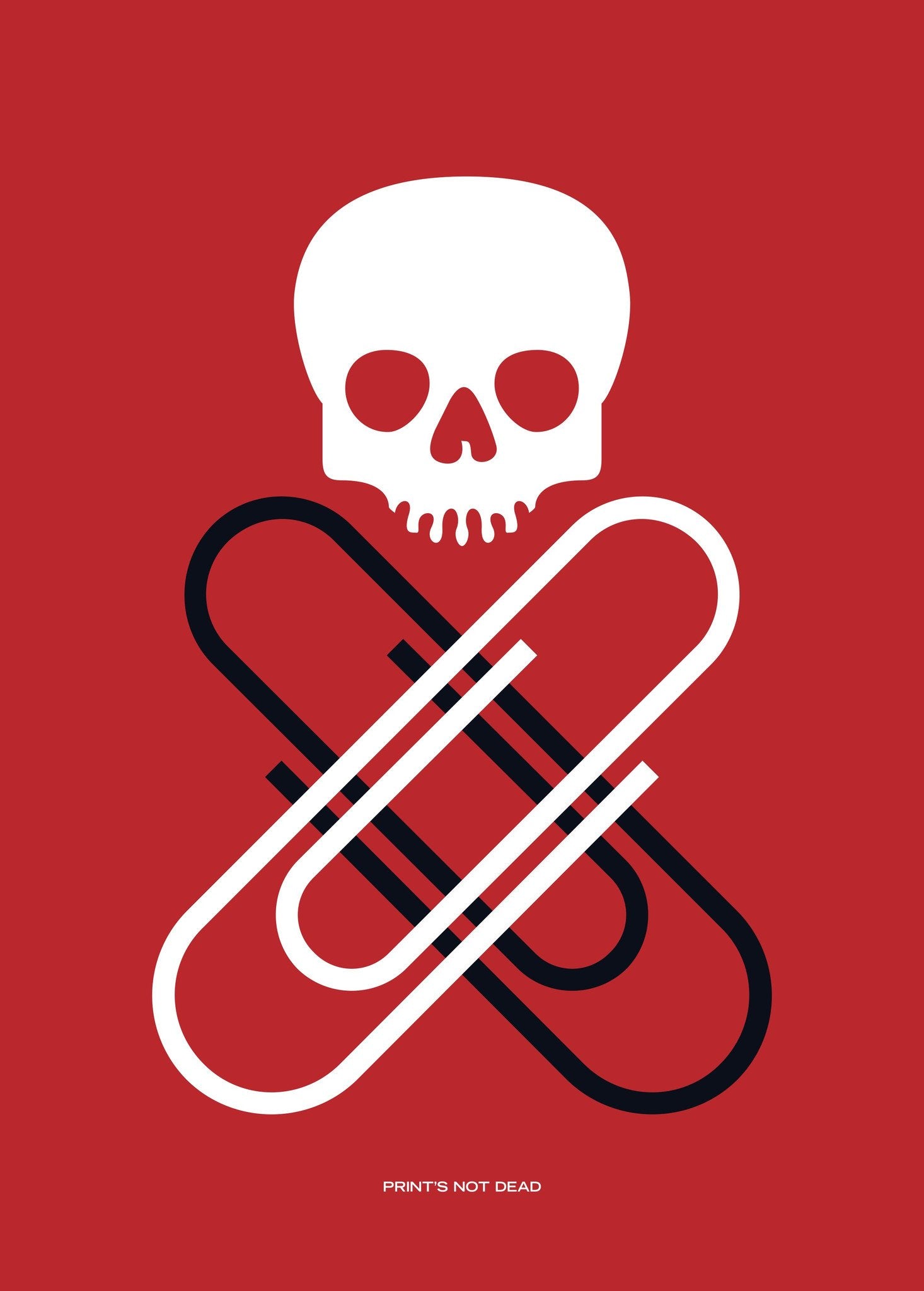 Print's Not Dead (Red)