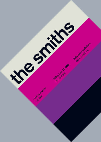 The Smiths at Hollywood Palladium, 1985