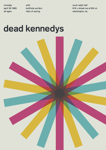 Dead Kennedys at Wust Radio Hall, 1985
