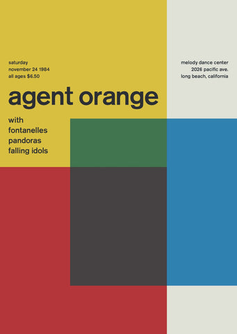 Agent Orange at Melody Dance Center, 1984