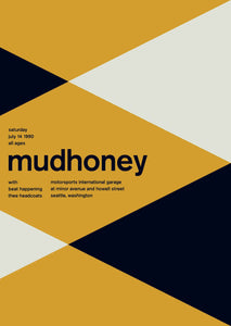 Mudhoney at Motorsports International Garage, 1990