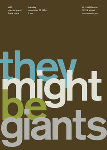 They Might be Giants at Crest Theatre, 1994