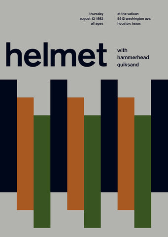 Helmet at The Vatican, 1992