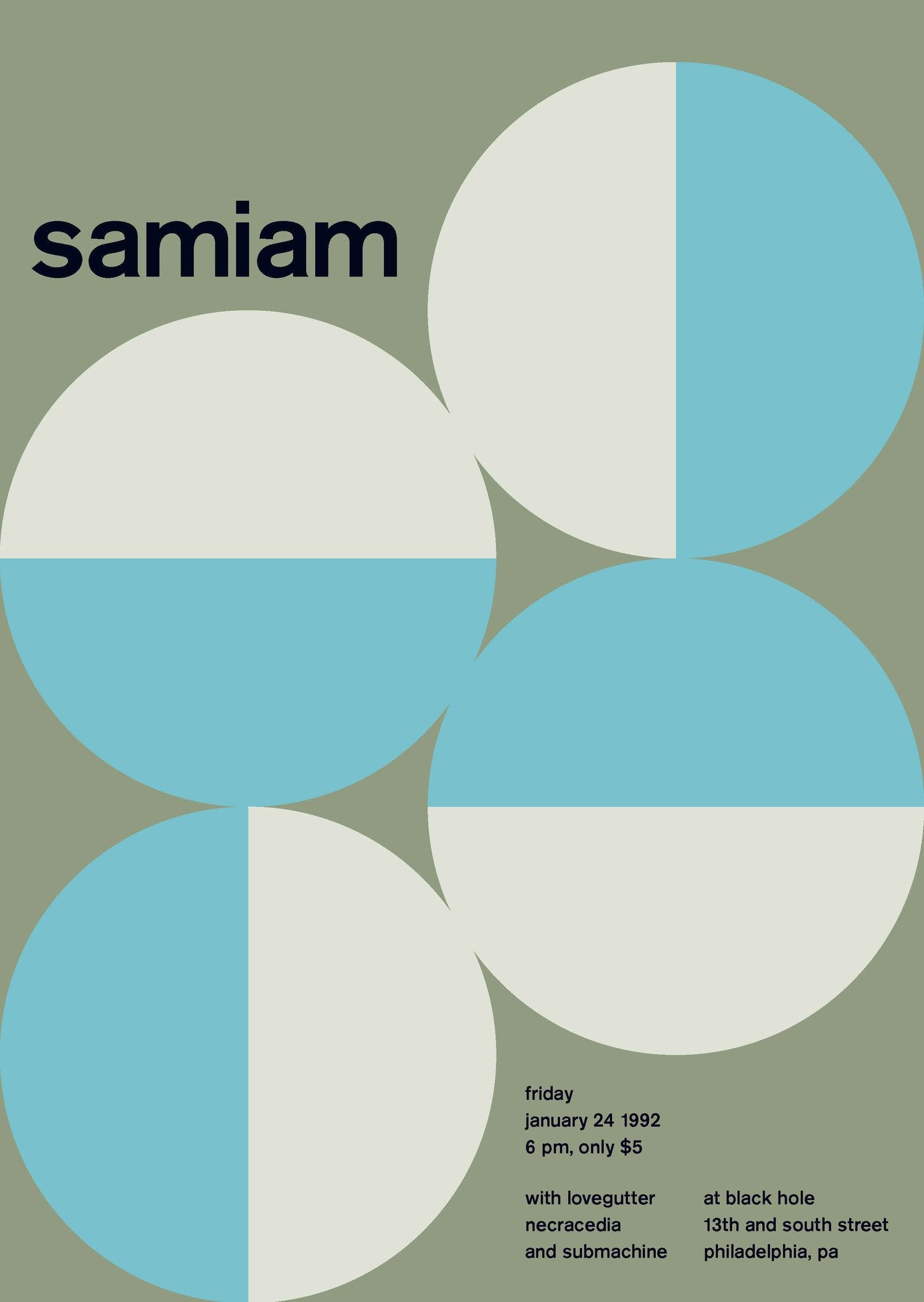 Samiam at Black Hole, 1992