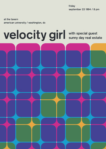 Velocity Girl at The Tavern / American University, 1994