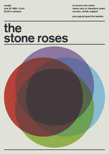 The Stone Roses at Norwich Arts Centre, 1989