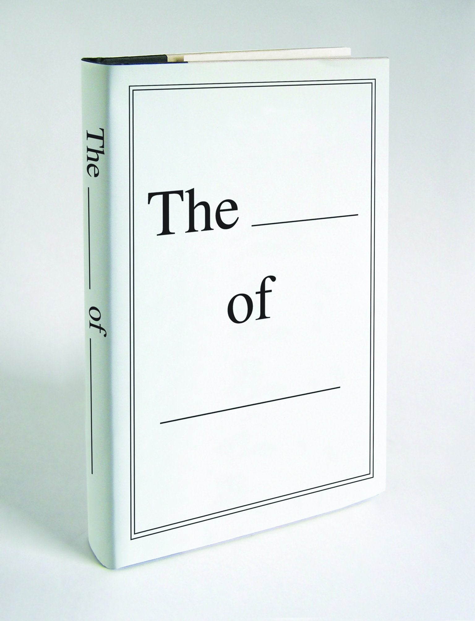 The Blank of the Blank